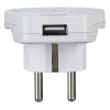 Hama World to Europe USB maitinimo adapteris Universal White