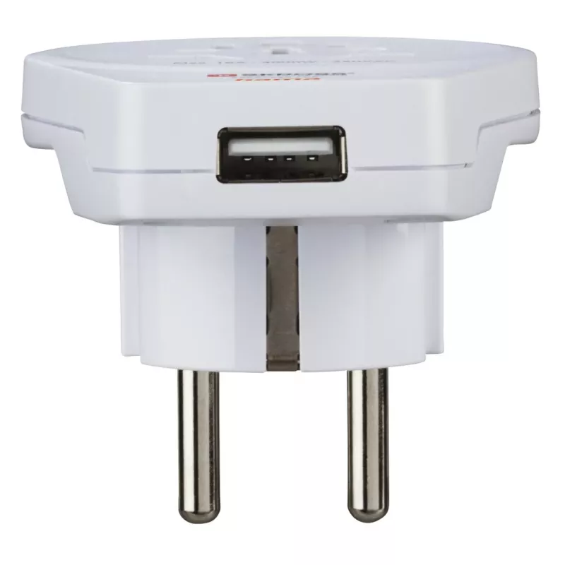 Hama World to Europe USB maitinimo adapteris Universal White