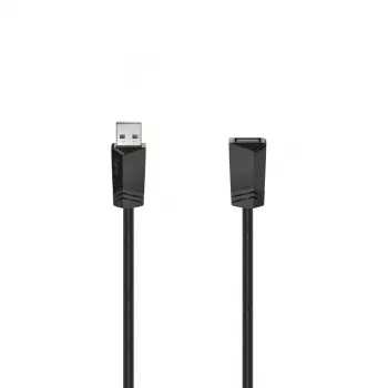 Hama 00200619 USB 2.0 laidas USB A 1,5 m juodas