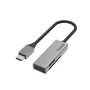 Kortelių skaitytuvas Hama 00200131 USB 3.2 Gen 1 Type-C sidabrinis MicroSD SD