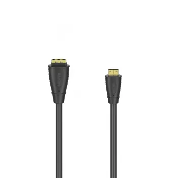 Hama 00205167 HDMI laidas 0,1 m HDMI Type C (Mini) – HDMI Type A (Standartinis) Juodas