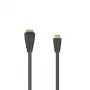 Hama 00205167 HDMI laidas 0,1 m HDMI Type C (Mini) – HDMI Type A (Standartinis) Juodas