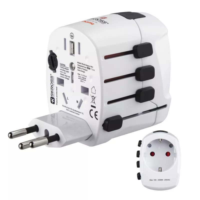 Hama World Travel Pro universalus kelioninis adapteris White