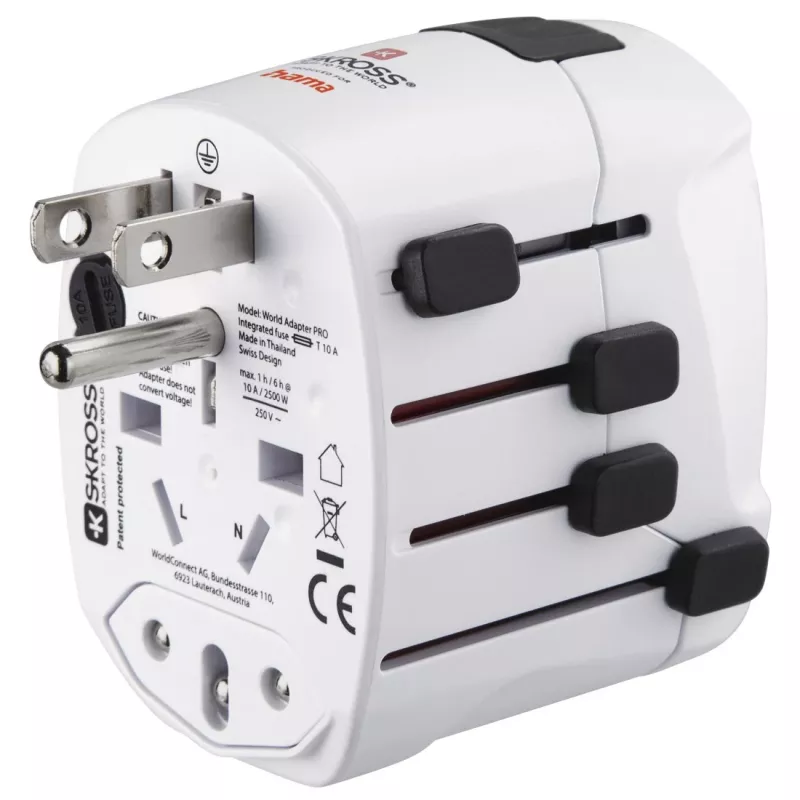 Hama World Travel Pro universalus kelioninis adapteris White