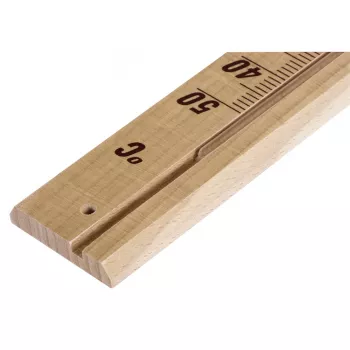 Hama 00186401 mechaninis patalpų termometras, medžio spalva