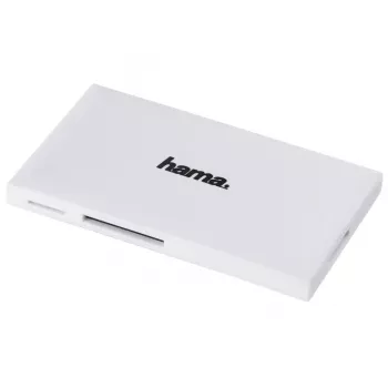 Hama USB 3.0 kelių kortelių skaitytuvas SD/microSD/CF/MS, baltas