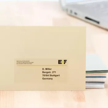 Lipnūs skaidrūs HERMA 4586 apvalinti stačiakampiai etiketės, A4, 120 vnt.