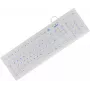 KeySonic KSK-8031INEL-Wh (DE) klaviatūra pramoninė USB QWERTZ balta