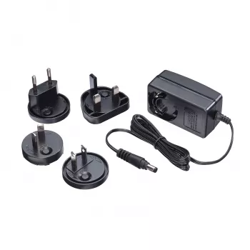 Lindy 12VDC 1.25A kelių šalių maitinimo blokas, 5.5/2.1mm, 100-240 V, 50/60 Hz, 15 W, 12 V, AC-DC, 1.25 A