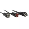 Hama 00205109 garso laidas 0,75 m 3,5 mm 2 x RCA juodas