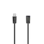 Hama 00200628 USB laidas 1,5 m USB A juodas