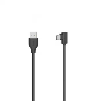 Hama 00200646 USB laidas USB 2.0 0,75 m USB A USB C juodas