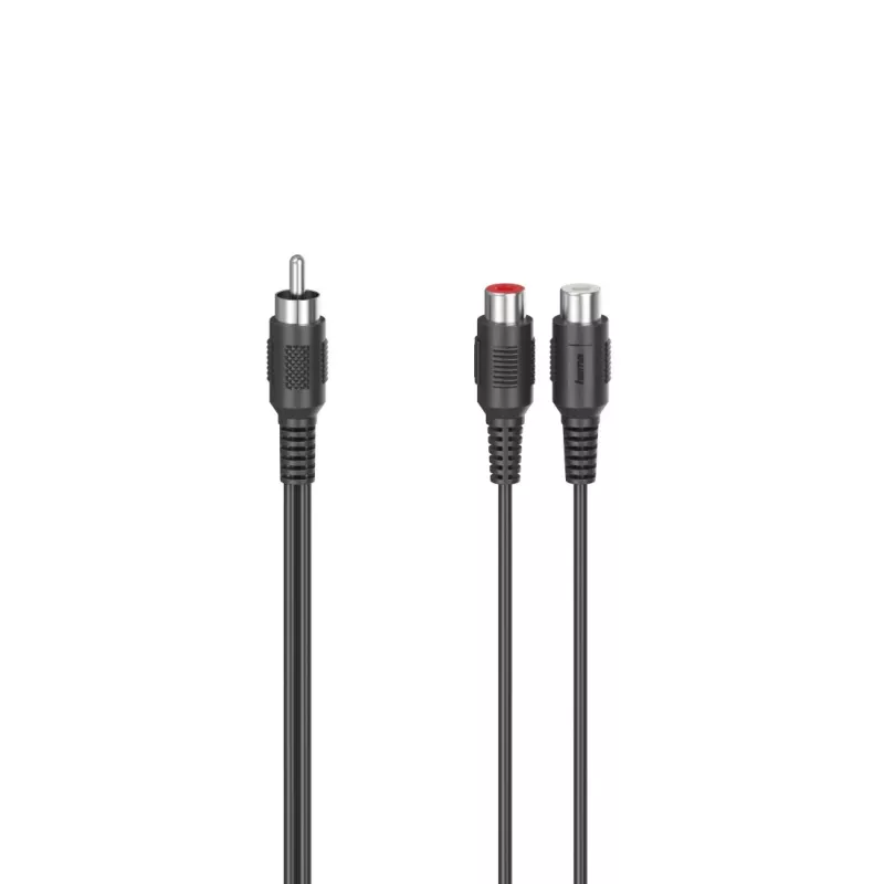 Hama 00205183 garso kabelis RCA 2 x RCA juodas
