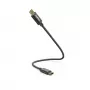 Hama 00201604 USB 2.0 laidas USB-C 0,2 m juodas