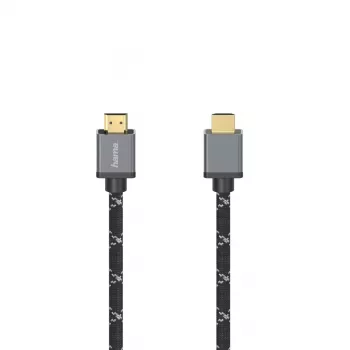 HDMI kabelis Hama 00205238 1 m HDMI A tipo (standartinis) Juoda, Pilka
