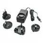 Lindy 12VDC 1.25A daugiašalis maitinimo adapteris, 5.5/2.5mm, vidaus, 100-240 V, 50/60 Hz, 15 W, 12 V, AC į DC