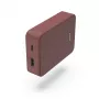 Hama Colour 10 Power Pack, 10000 mAh, 2 išėjimai: USB-C, USB-A, raudonas
