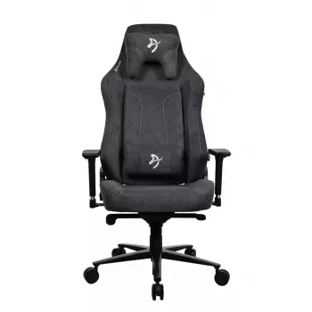Žaidimų kėdė Arozzi Vernazza XL Softfabric Dark Grey ergonomiškas dizainas
