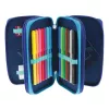Pieštukinė Herlitz TriCase Dip Dye 31 vnt. Mėlyna Turkis Poliesteris 190x115x70 mm