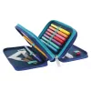 Pieštukinė Herlitz TriCase Dip Dye 31 vnt. Mėlyna Turkis Poliesteris 190x115x70 mm