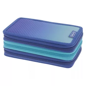 Pieštukinė Herlitz TriCase Dip Dye 31 vnt. Mėlyna Turkis Poliesteris 190x115x70 mm