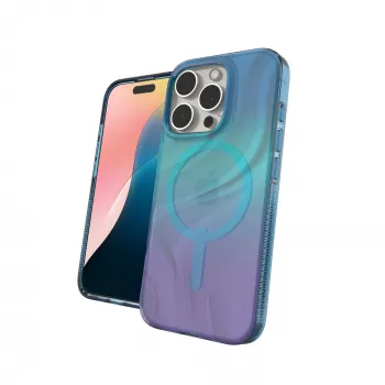 ZAGG Cases Milan Snap Apple iPhone 16 Pro Deep Aurora, Dėklas, Apple, iPhone 16 Pro, 16 cm (6.3 colio), Mėlyna, Violetinė
