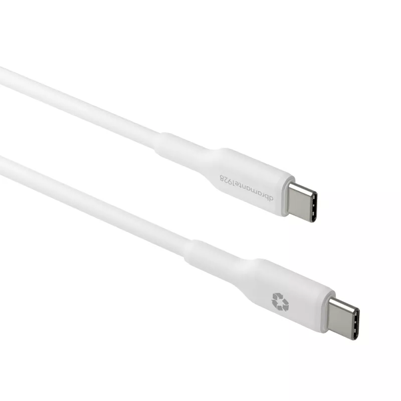 dbramante1928 re-charge - Laidas - 2m USB-C į USB-C - Baltas