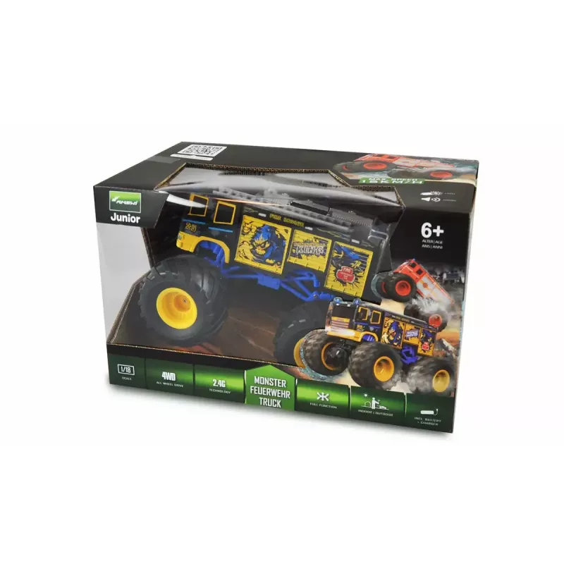 Valdomas radijo bangomis monster truck Amewi 22482 1:18