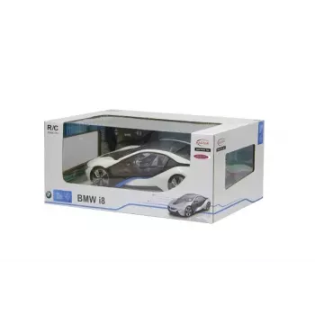 Radijo bangomis valdomas automobilis Jamara 404490, mastelis 1:14, juodas/baltas