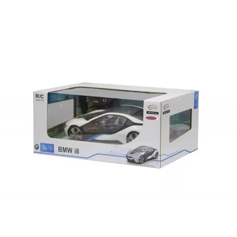 Radijo bangomis valdomas automobilis Jamara 404490, mastelis 1:14, juodas/baltas