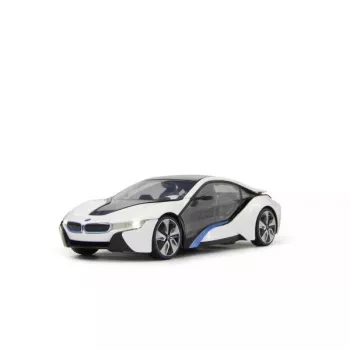 Radijo bangomis valdomas automobilis Jamara 404490, mastelis 1:14, juodas/baltas