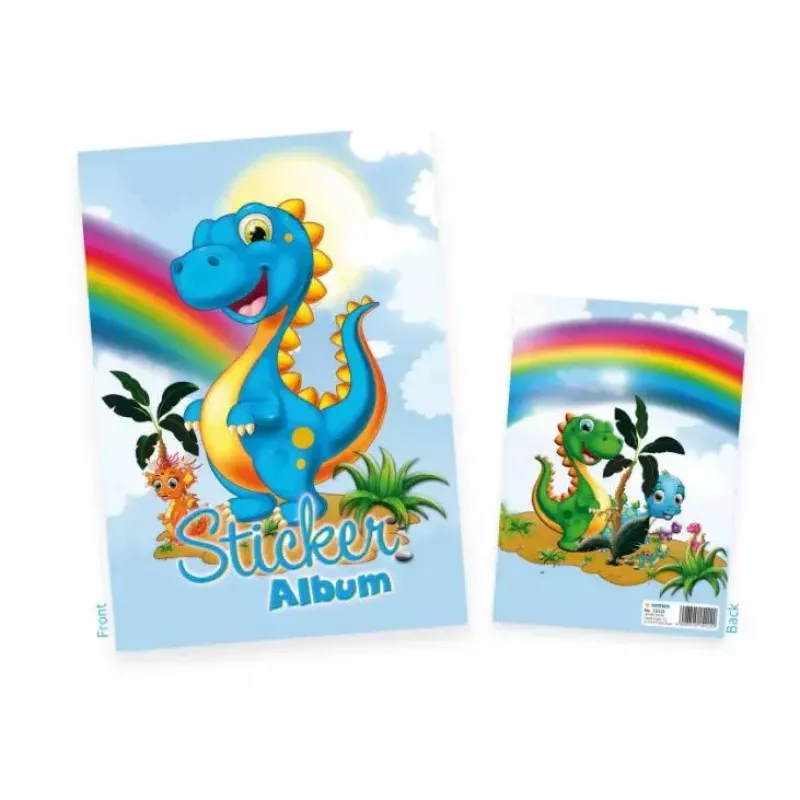 Vaikų lipdukų albumas Herma 15422 Dino