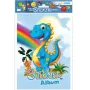 Vaikų lipdukų albumas Herma 15422 Dino