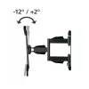 Hama TV sieninis laikiklis, pasukamas, pakreipiamas, ištraukiamas, 191 cm (75 inch), iki 45 kg