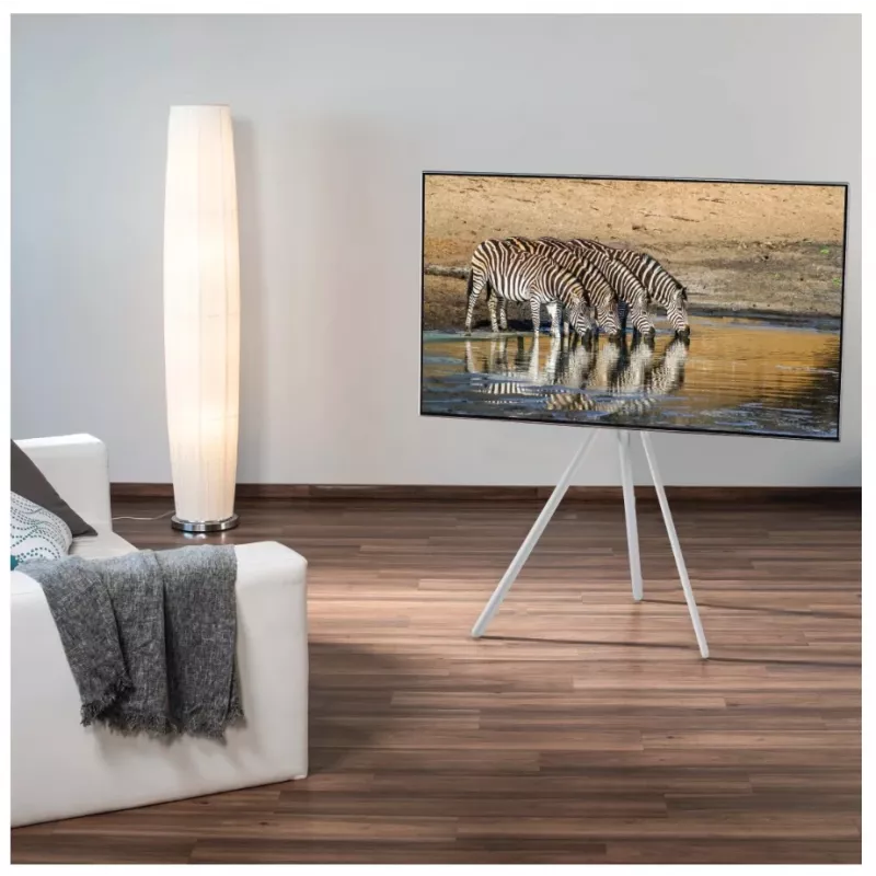 Hama 00220871 TV stovas 190,5 cm (75 col.) baltas