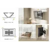 Equip 650344 itin plonas pilno judesio TV sieninis laikiklis 43-90 col.