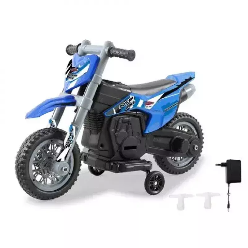 Vaikiškas motociklas Jamara Power Bike su baterija, 4 ratai