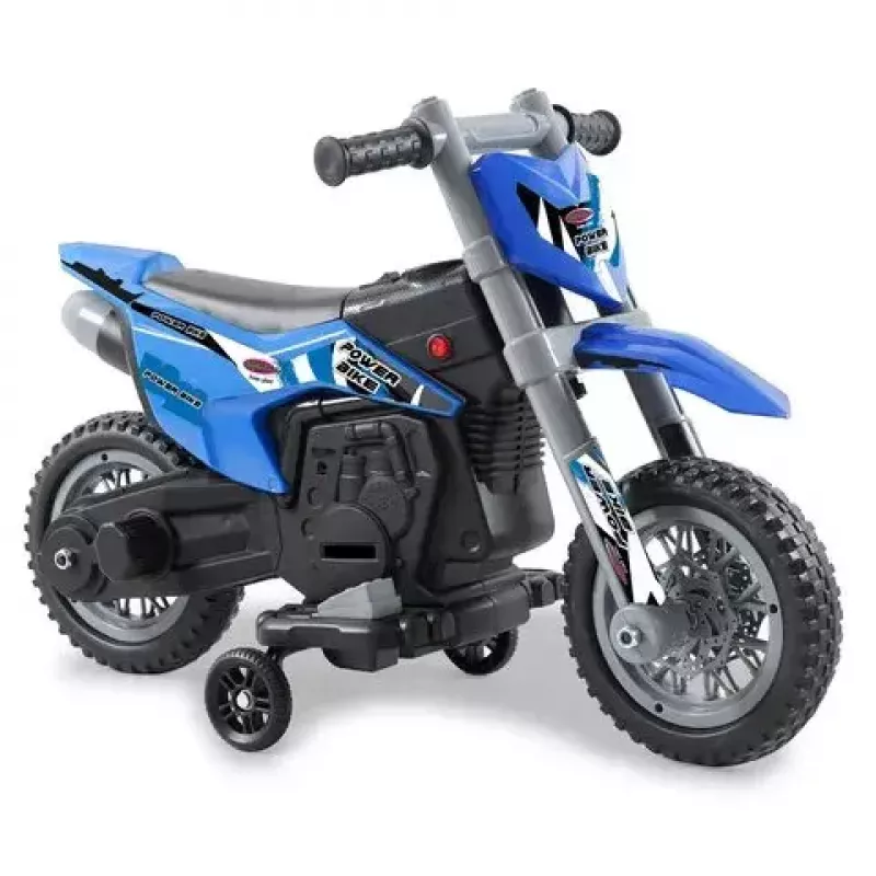 Vaikiškas motociklas Jamara Power Bike su baterija, 4 ratai
