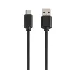 USB kabelis Hama 00200907 USB 2.0 0,9 m USB C – USB A juodas
