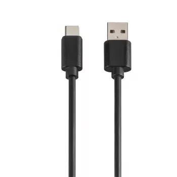 USB kabelis Hama 00200907 USB 2.0 0,9 m USB C – USB A juodas