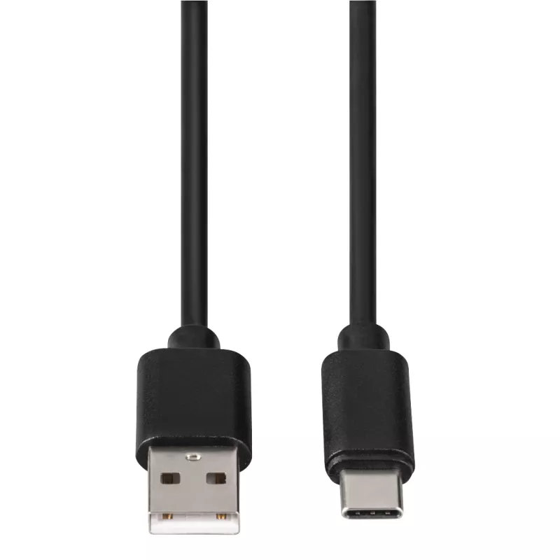 USB kabelis Hama 00200907 USB 2.0 0,9 m USB C – USB A juodas