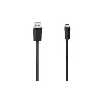 Hama 00074260 USB 2.0 laidas USB A – Mini-USB B 1,5 m juodas