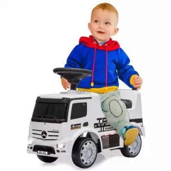Vaikiškas traukinukas Jamara Mercedes-Benz Antos 4 ratai šviesos efektai