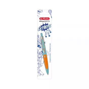 Užsegimo mechanizmo tušinukas Herlitz my.pen Blue