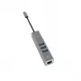 USB 3.2 Gen 1 tipo C šakotuvas Terratec Connect c2, sidabrinis