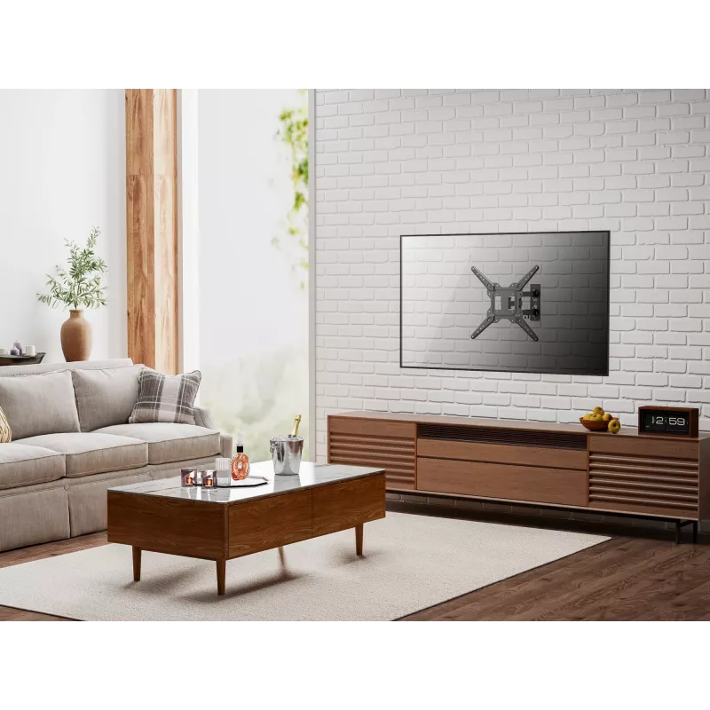 Equip 650413 pilno judesio TV laikiklis sieniniam montavimui 23-55 colių