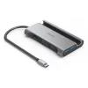 Hama Connect2Mobile V2 USB 3.2 Gen 1 (3.1 Gen 1) Type-C 1000 Mbit/s Antracito daugiafunkcis USB-C centras