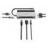 Hama Connect2Mobile V2 USB 3.2 Gen 1 (3.1 Gen 1) Type-C 1000 Mbit/s Antracito daugiafunkcis USB-C centras