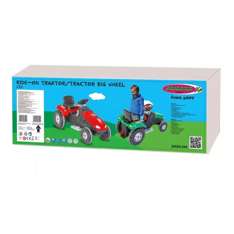 Vairuojamas traktorius su baterija Jamara Big Wheel 460785