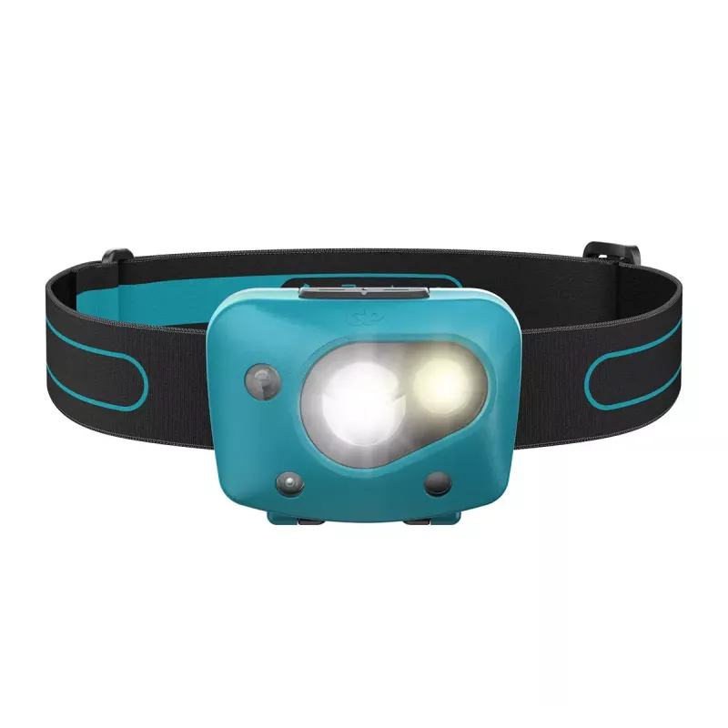 GP Lighting Discovery Teal LED 300 lm IPX4 priekinė lemputė su galvos juostele